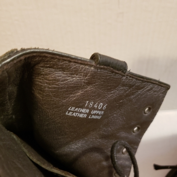 Madewell Leather Workwear Biker Boot in Black - Picture 5 of 7